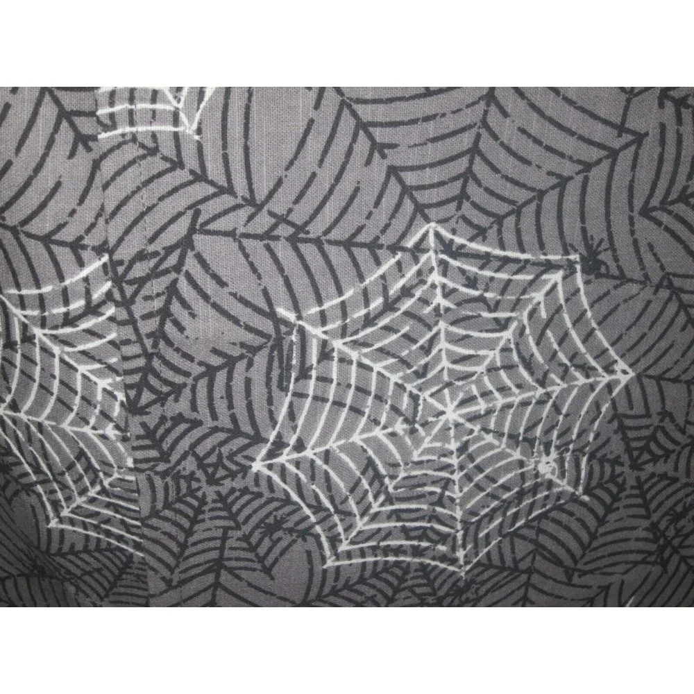 Cynthia Rowley Curious Halloween Table Throw Spiders ~ Glow in the Dark ~ Webs